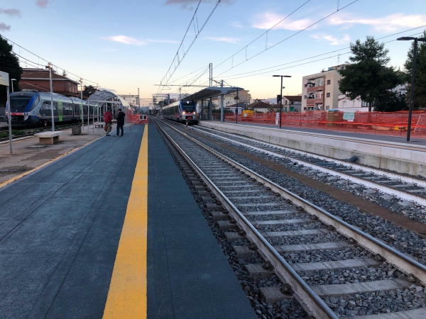 Lavori di adeguamento a PRG della stazione di Giulianova