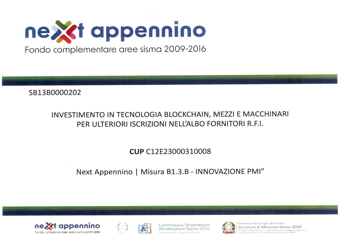 Loghi e targa del progetto